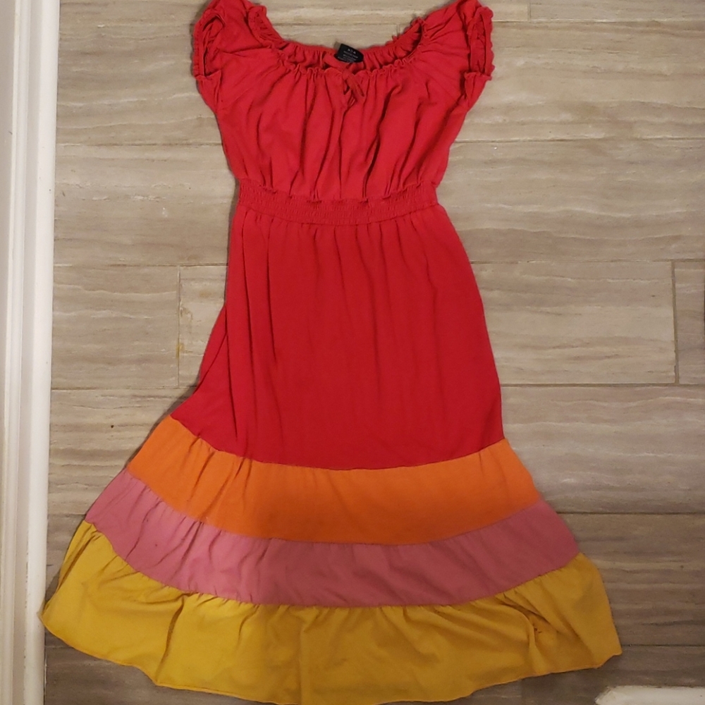 Flowy long soft dress